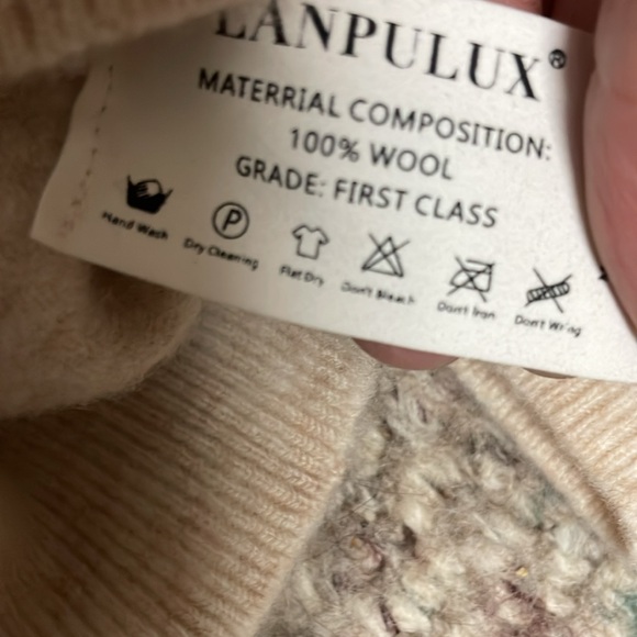 100% wool lanpulux sweater - Picture 4 of 8